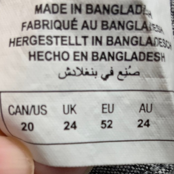 IN EVERY STORY Linen Blend 6” Pleated Shorts w/ Side Pockets; Belt Loops Sz 20 - Picture 8 of 10